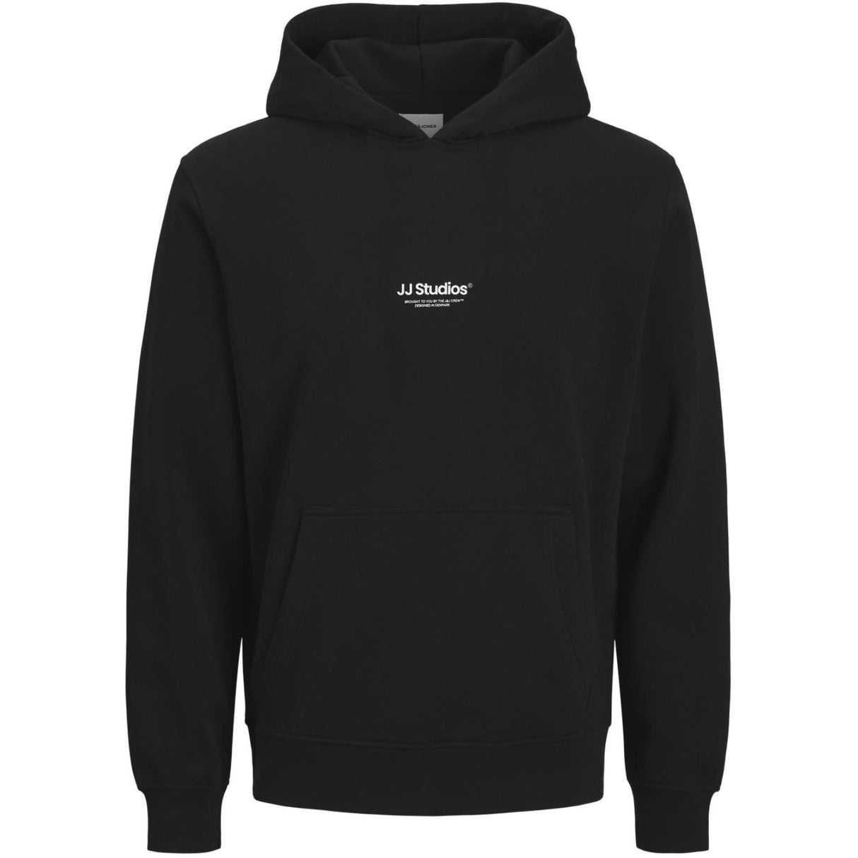 Jack & Jones Junior Black Jjesoho Sweat Hood Noos Jnr