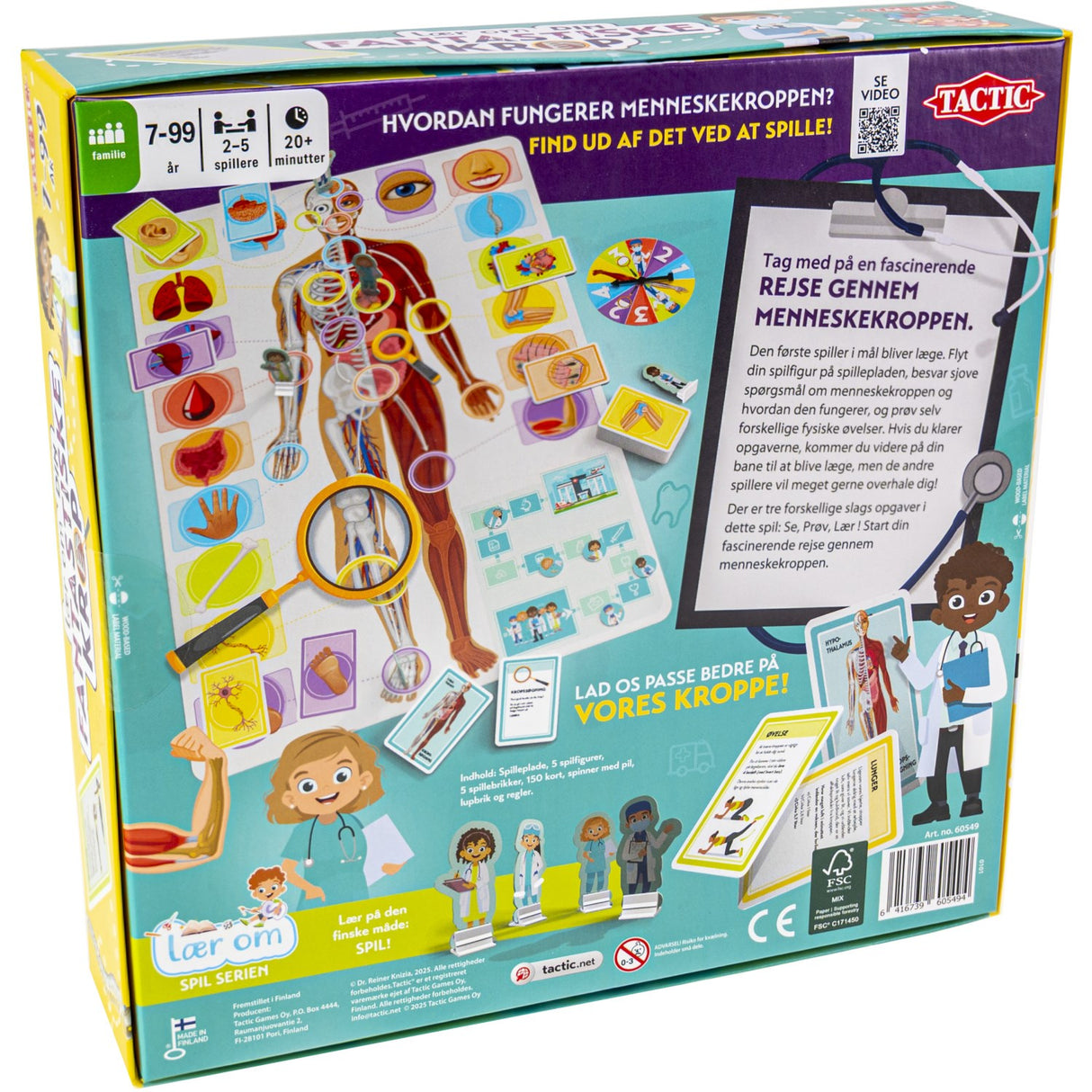 Tactic Games Lær Om Din Fantastiske Krop