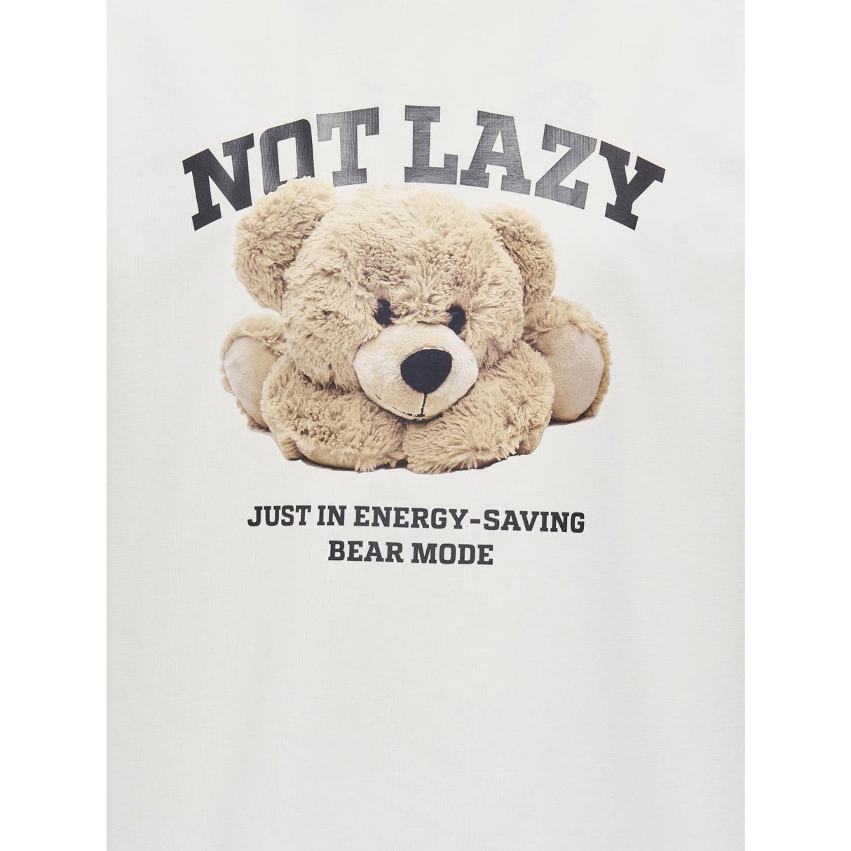 kids ONLY Cloud Dancer Lazy Kogbillie Ss Loose Teddy Top Jrs Noos