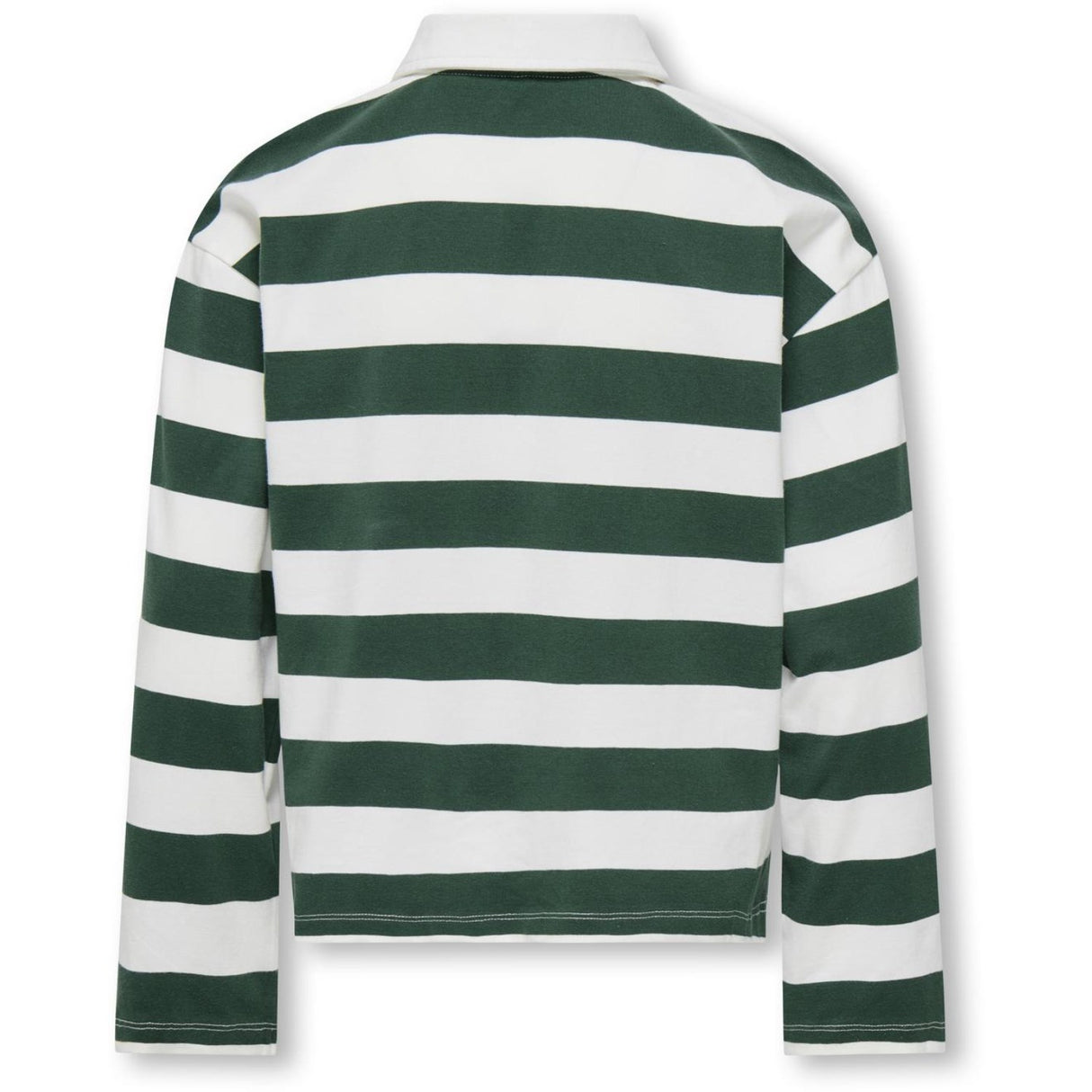 kids ONLY Pineneedle Cloud Dancer Kogruby Life L/S Boxy Polo Shirt Jrs