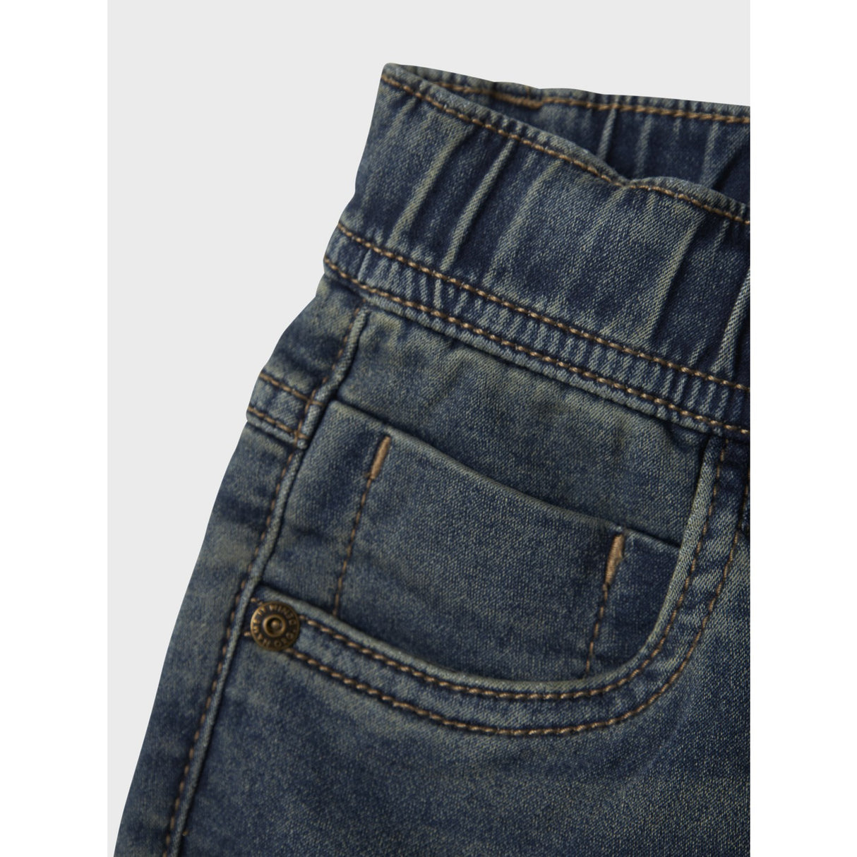 Name It Vintage Dark Blue Denim Nkmryan Slim Swe Jeans 5225-Th Noos