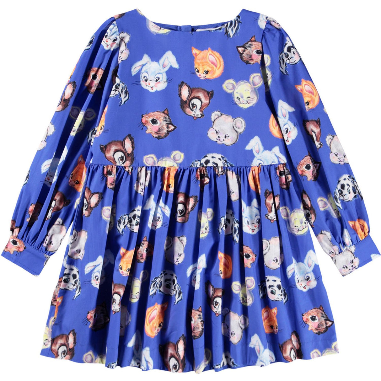 Molo Violet Blue Cleo Dress LS