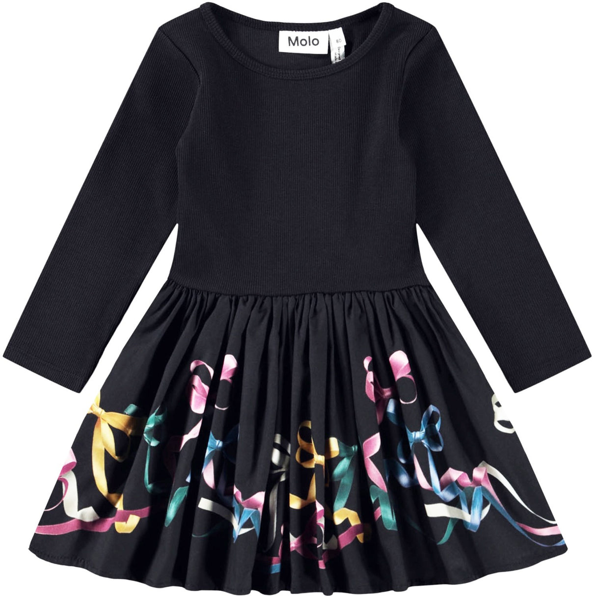 Molo Silk Ribbons Candi Dress LS