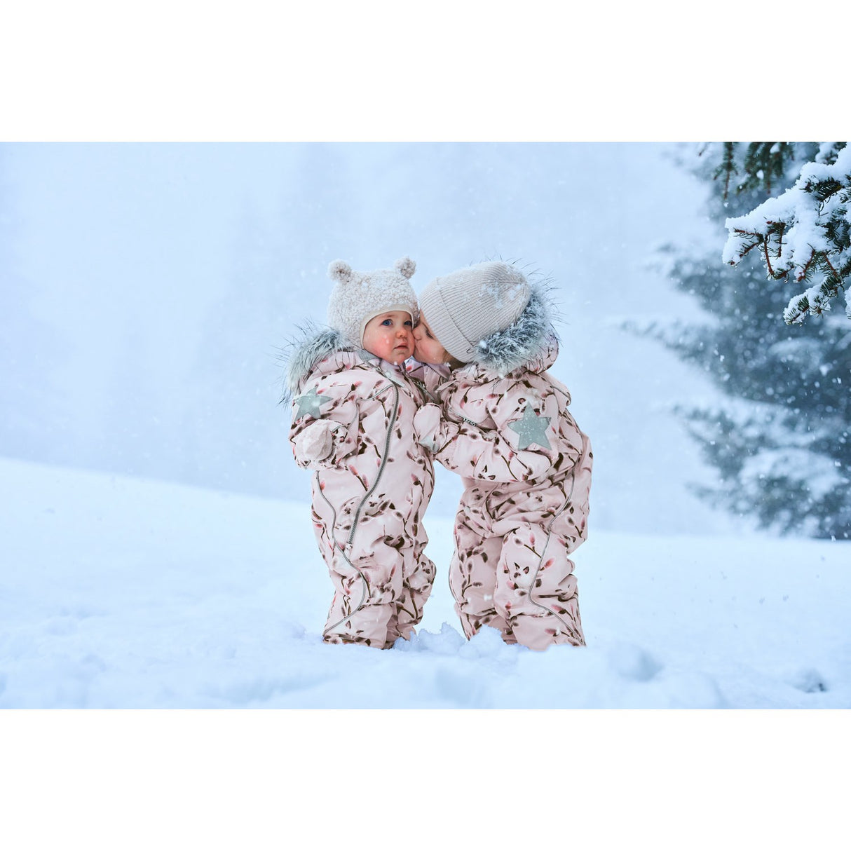 Molo Willow Kitten Pyxis Fur Baby Snowsuit