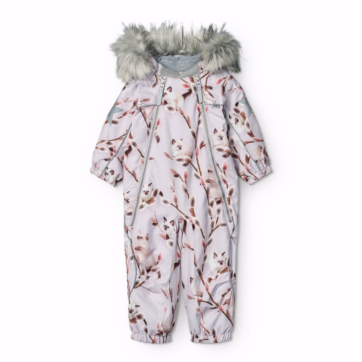 Molo Willow Kitten Pyxis Fur Baby Snowsuit