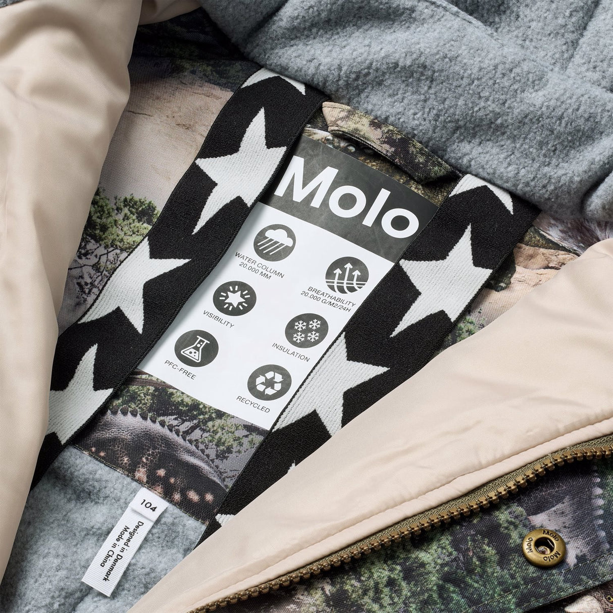 Molo Rocky Dino Polaris Junior Snowsuit