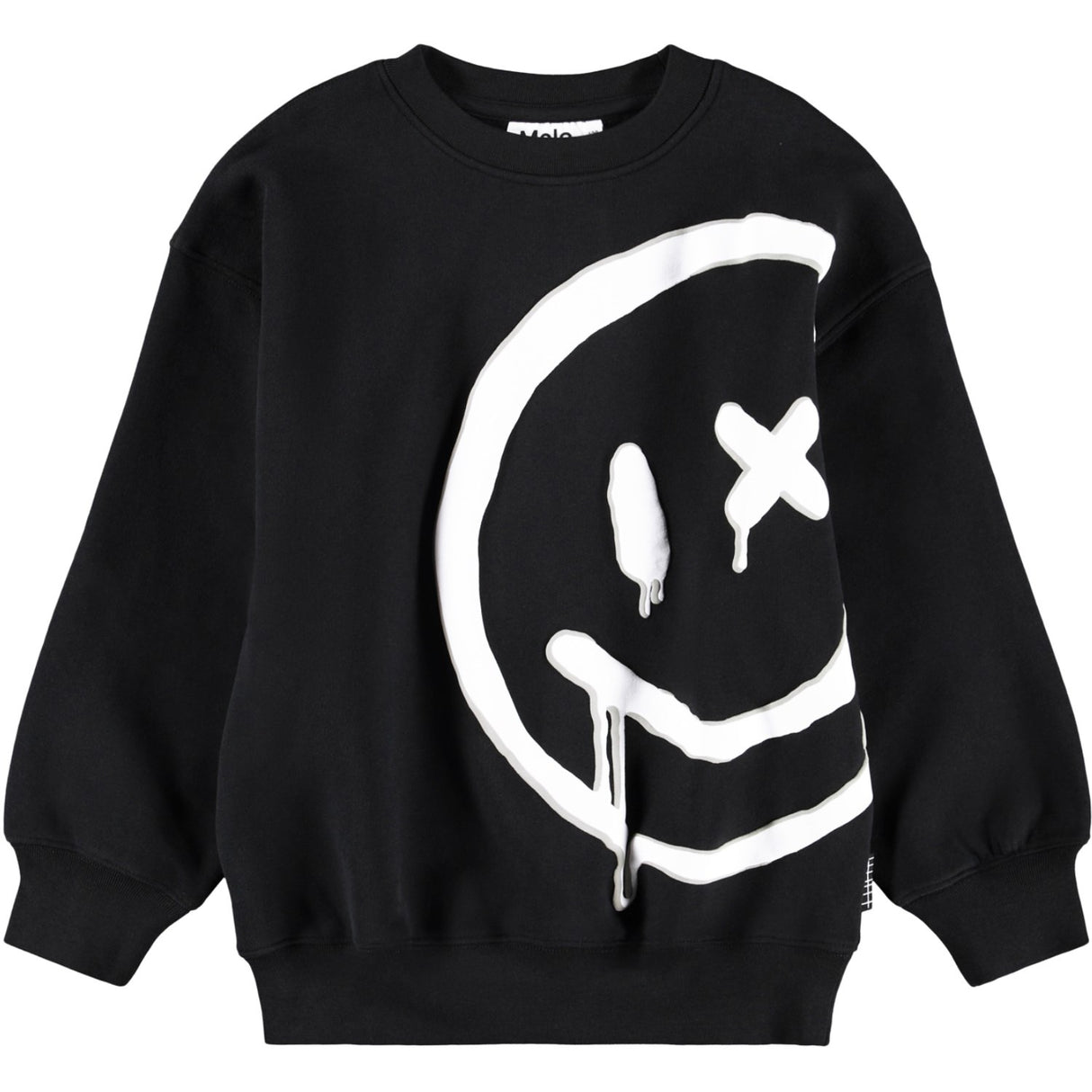 Molo Drippy White Mar Sweatshirt