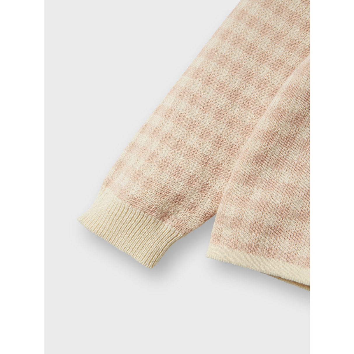 Lil'Atelier Cameo Rose Nmfnadie Ls Loose Knit Lil