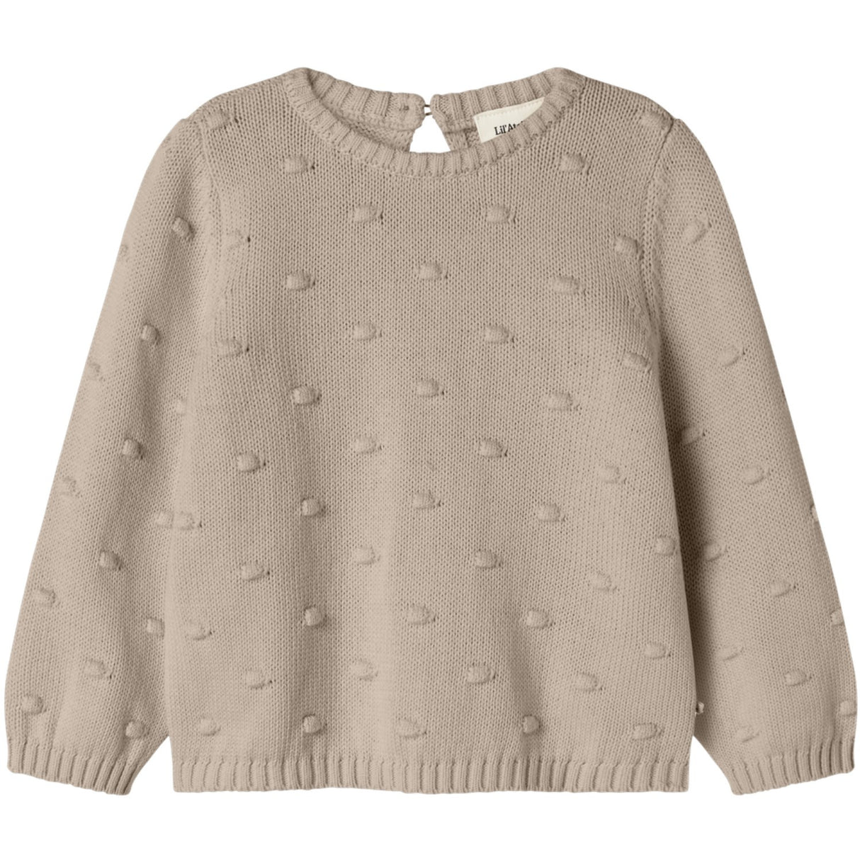 Lil'Atelier Oxford Tan Nmngable Ls Loose Knit Lil
