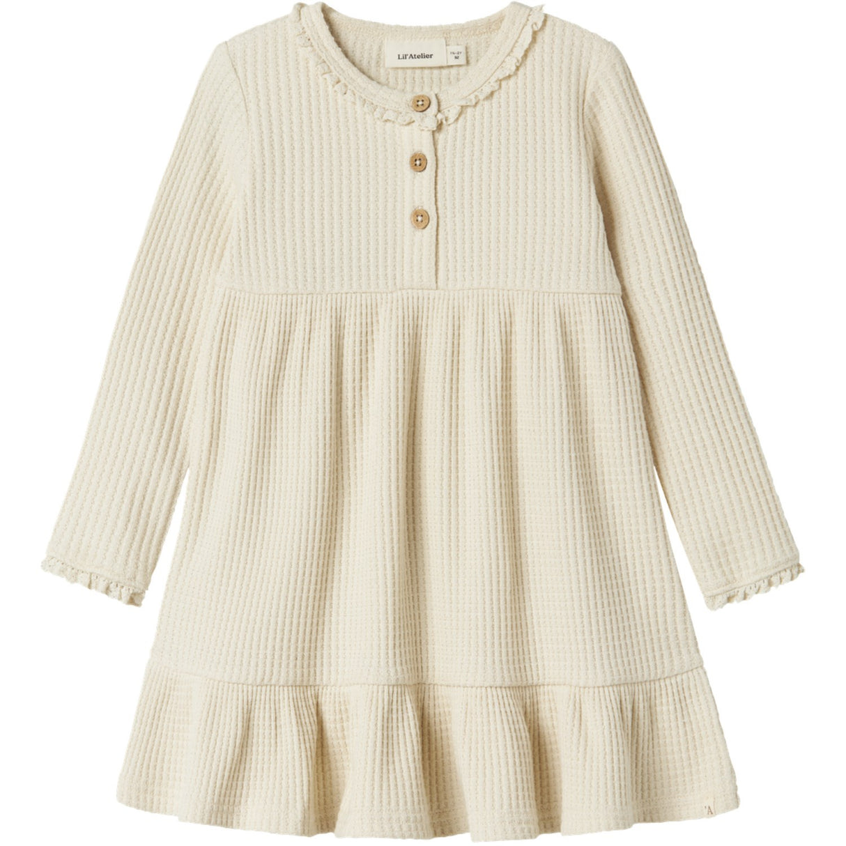 Lil'Atelier Turtledove Nmfosanne Ls Dress Lil