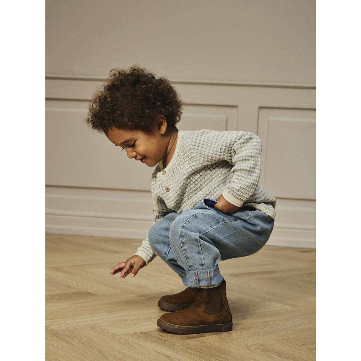 Lil'Atelier Pigeon Nmmnelson Ls Knit Lil