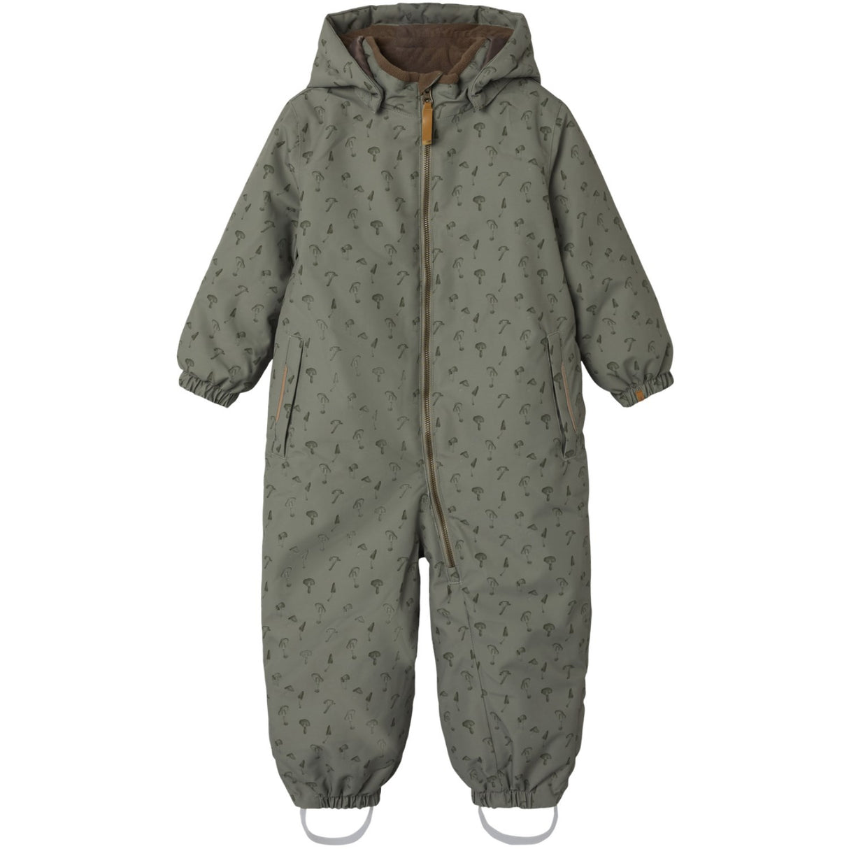 Lil'Atelier Overland Trek Mushroom Nmmlasnow10 Snowsuit Aop Fo Lil