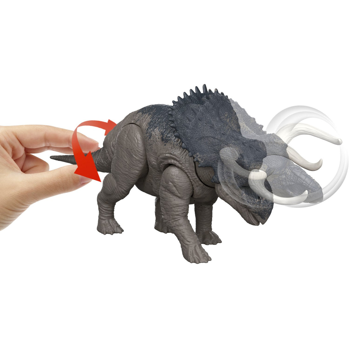 Jurassic World Rebirth Wild Roar Nasutoceratops