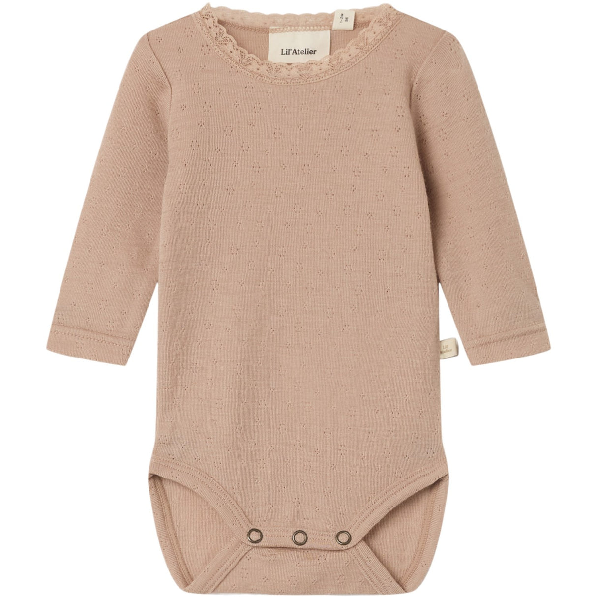 Lil'Atelier Roebuck Nbfnoel Nab Ls Slim Wool Body Lil