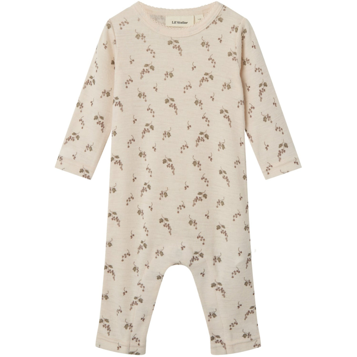 Lil'Atelier Morganite Berry Nbfnoel Nia Wool Ls Slim Suit Lil