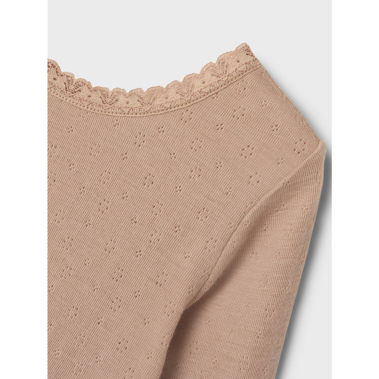 Lil'Atelier Roebuck Nmfnoel Nab Wool Ls Slim Top Lil