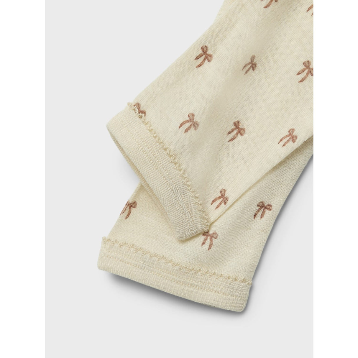 Lil'Atelier Turtledove Melange Nmfnalu Wo/Mo Slim Leggings Lil