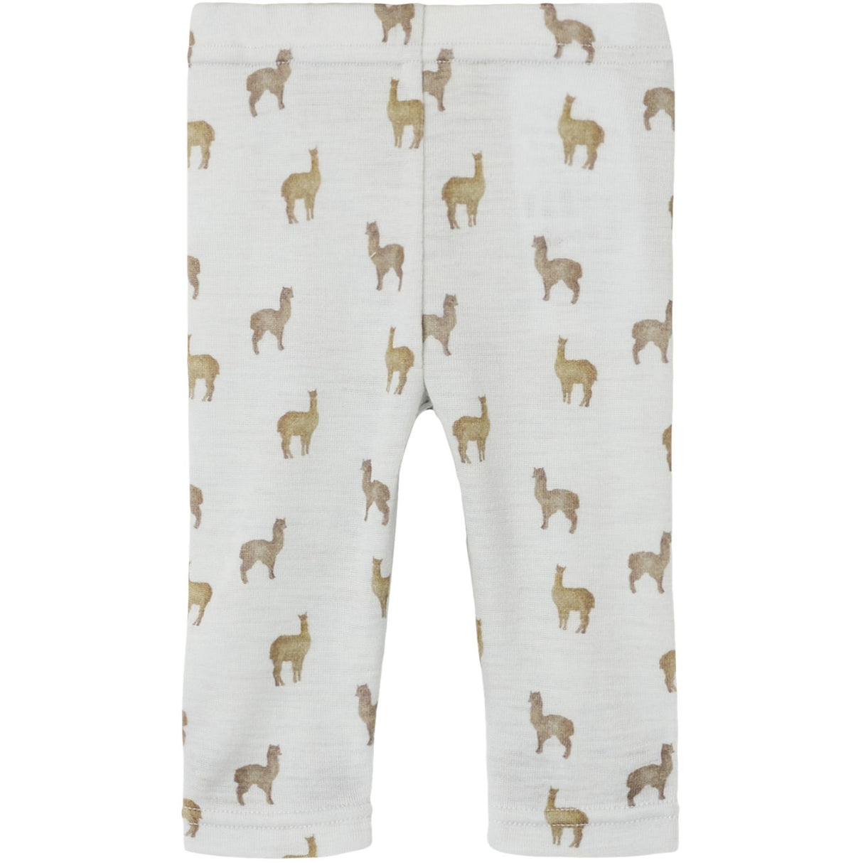 Lil'Atelier Gray Dawn Lama Nbmnoel Nor Wool Slim Leggings Lil