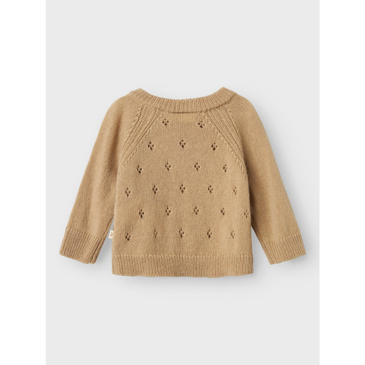 Lil'Atelier Safari Melange Nbnnalio Ls Wrap Knit Lil