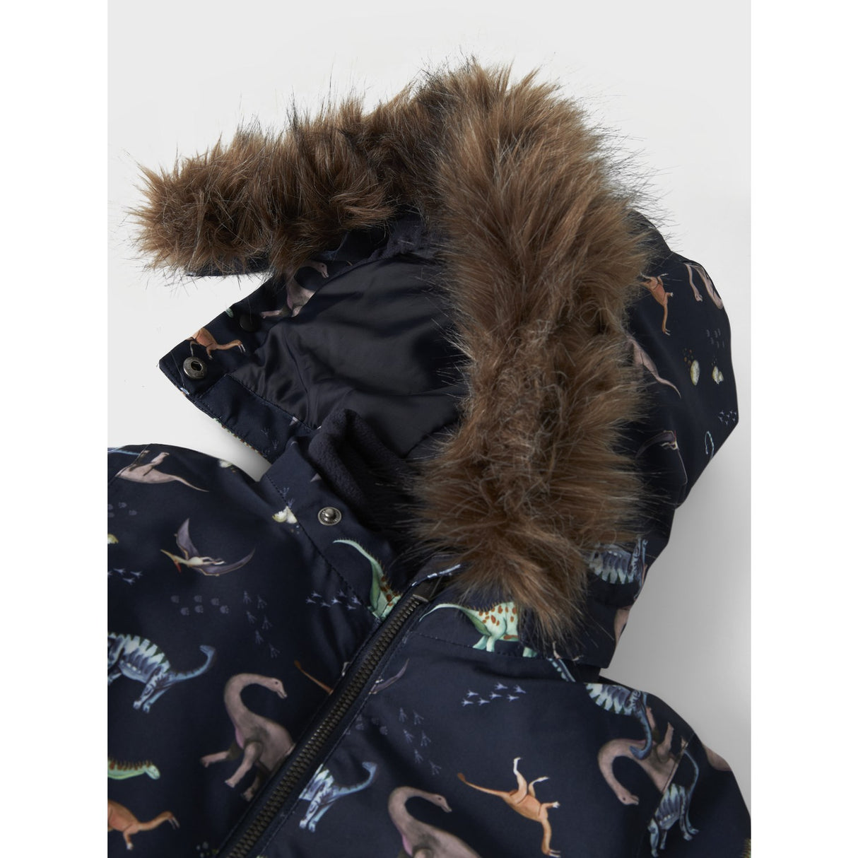 Name It Dark Sapphire Dino Earth Nmmsnow10 Suit Aop Fo Noos