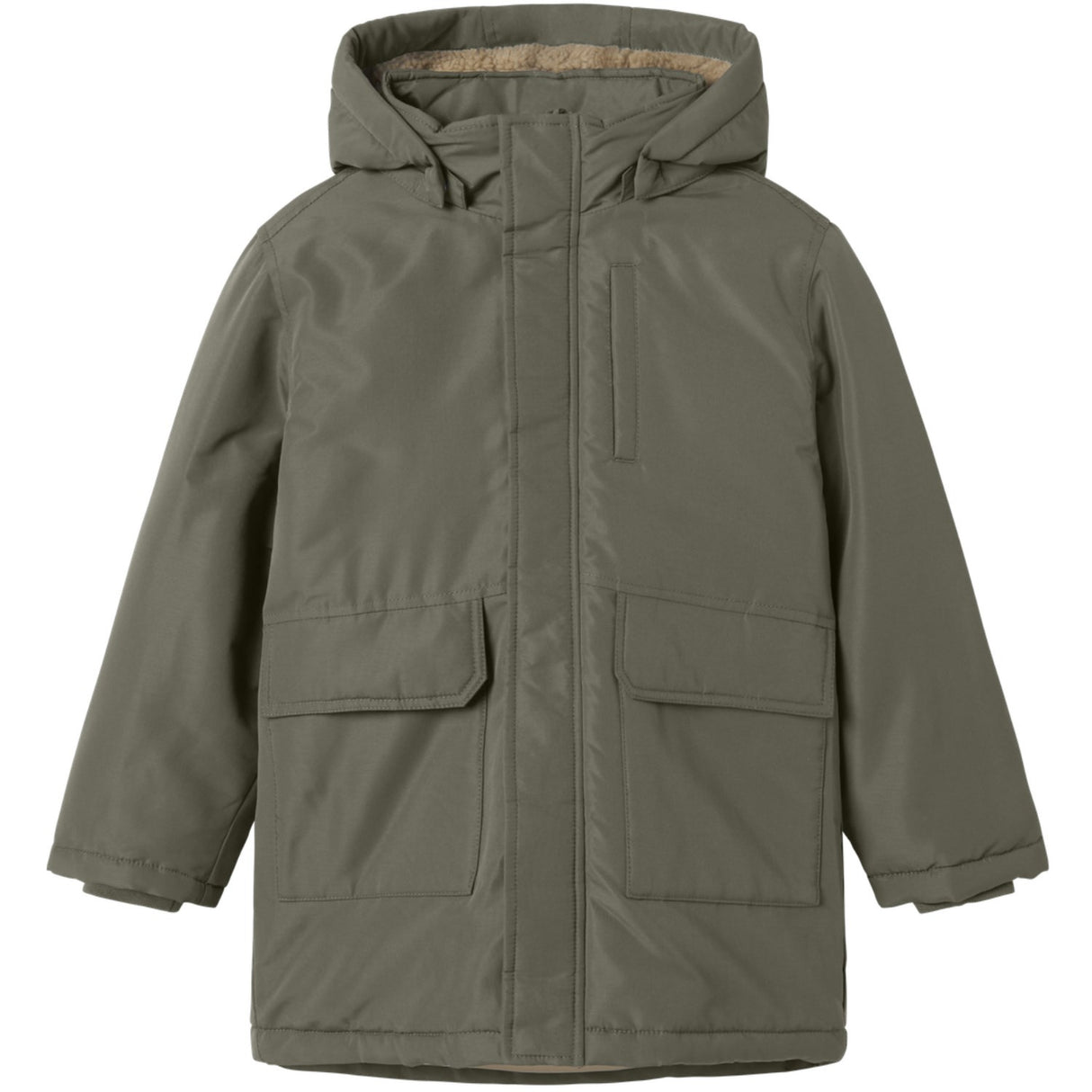 Name It Dusty Olive Nkmmarlow Parka Jacket Pb Fo