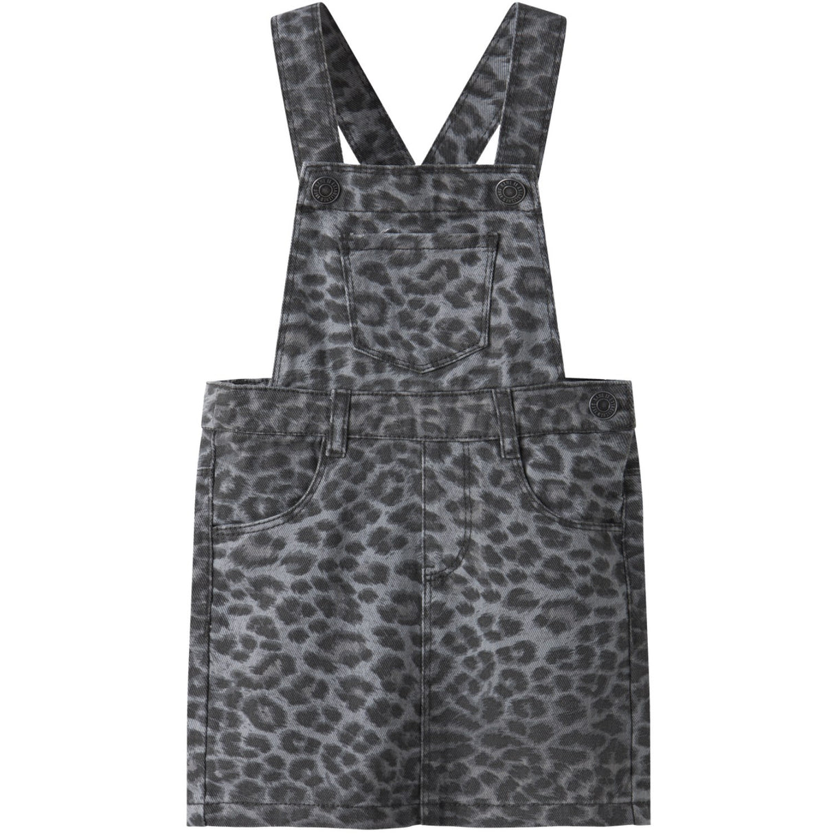 Name It Night Owl Grey Leopard Nmfophelia Twi Spencer Dress 4444-Td