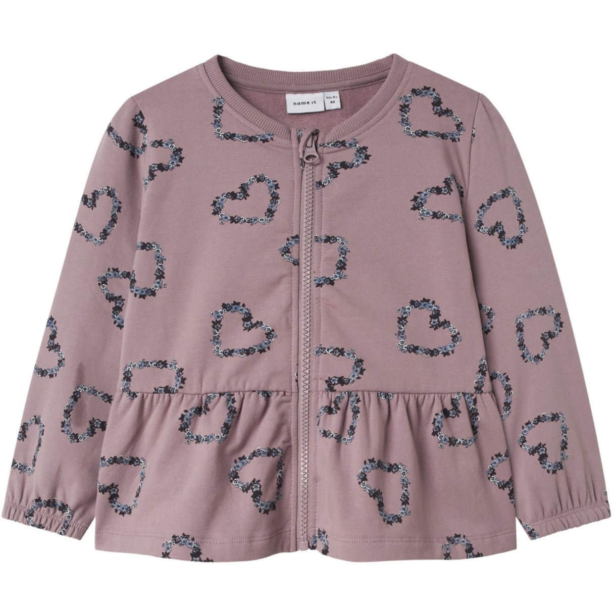 Name It Toadstool Nmfolukria Ls Sweat Cardigan Bru