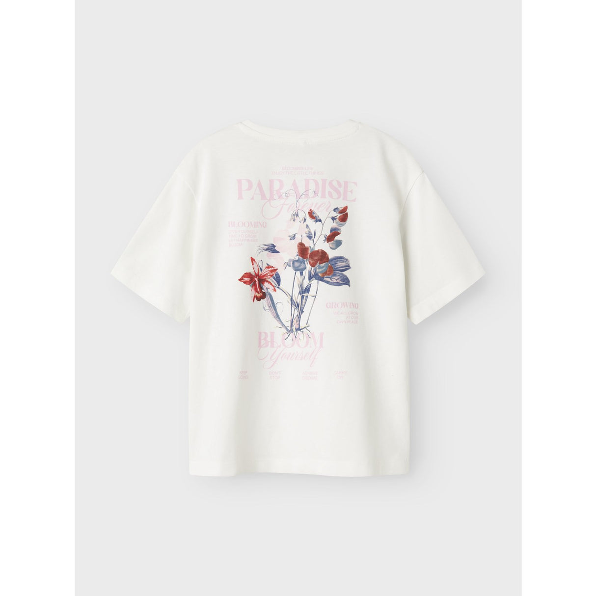 Name It Cloud Dancer Nkfnorla Ss Nreg Top