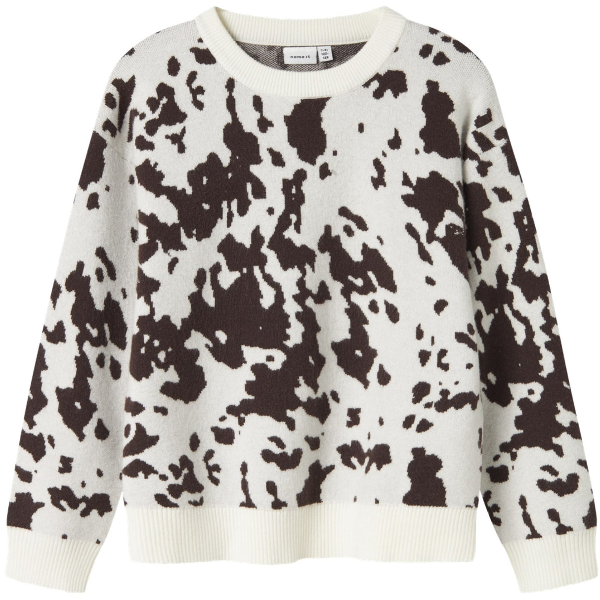 Name It Seal Brown Cow Nkforkide Ls Knit Box