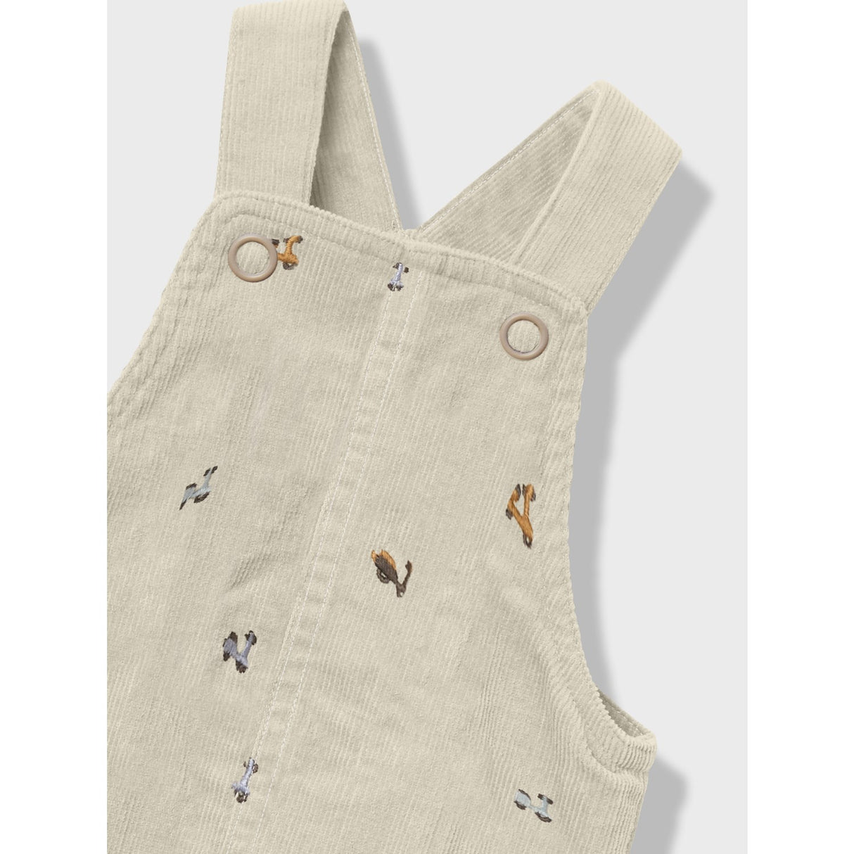 Name It Island Fossil Nbmryan Reg U R Emb Cord Overall 9500-Yt