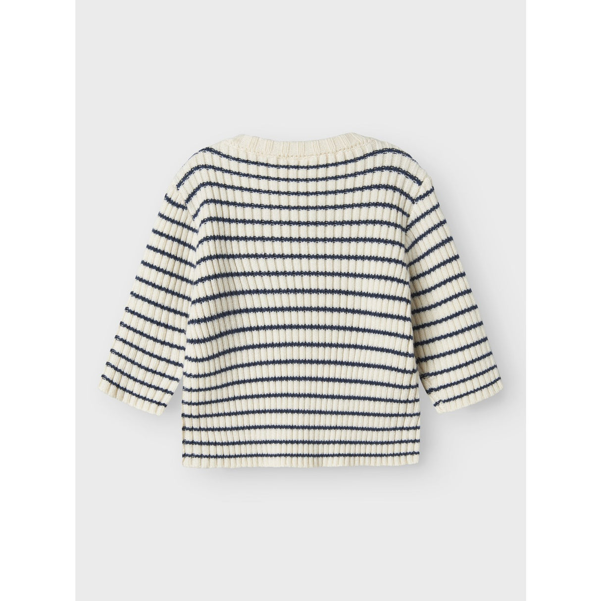 Name It Insignia Blue Cloud Dancer Nbmostripe Ls Knit