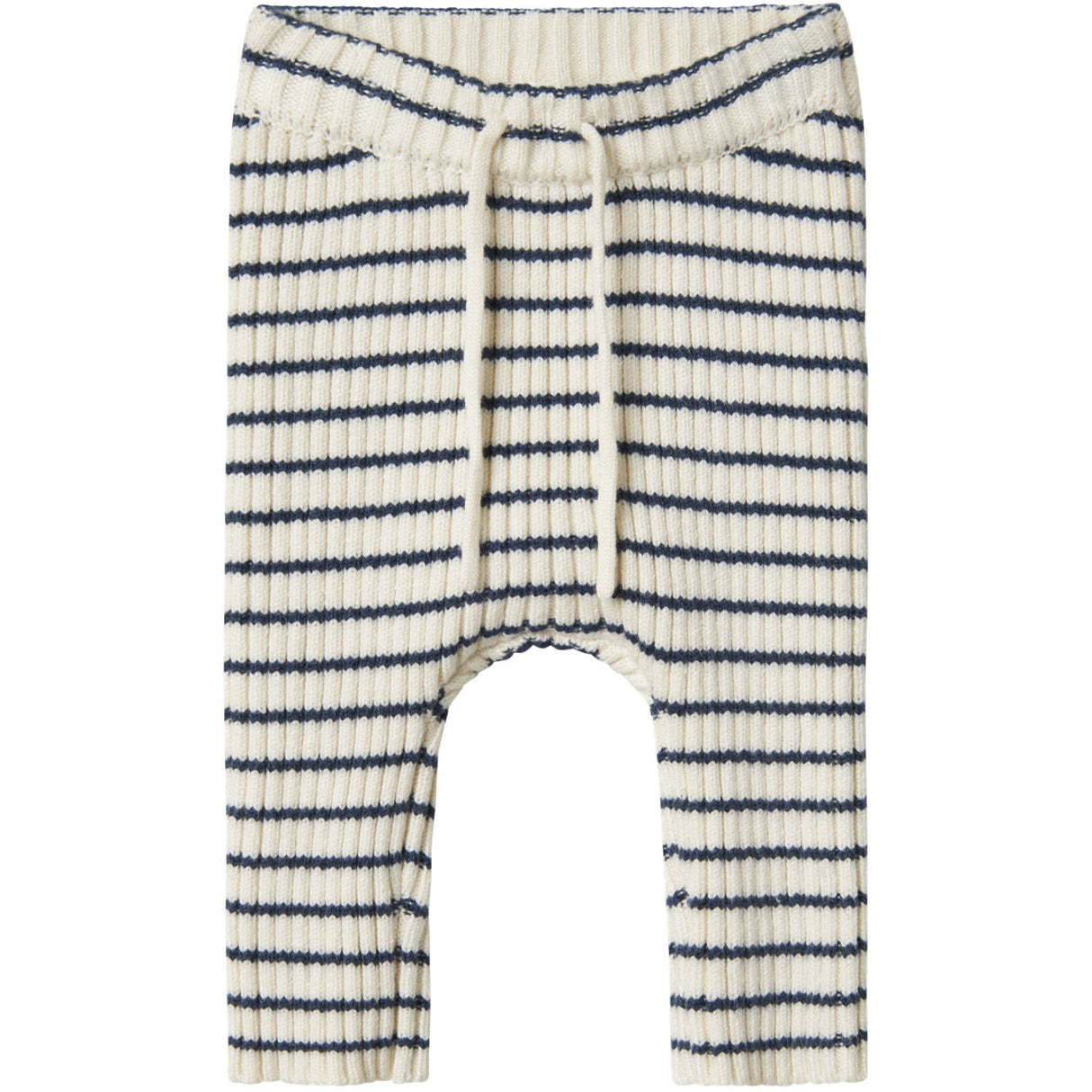 Name It Insignia Blue Cloud Dancer Nbmostripe Knit Pants