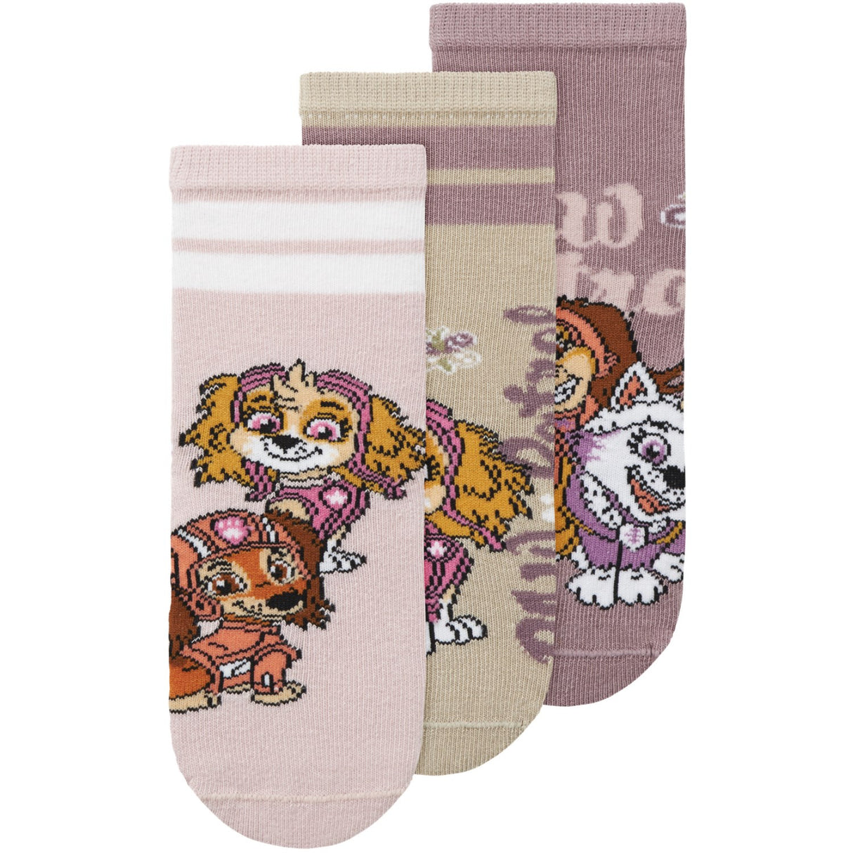 Name It Island Fossil Nmfsassa Paw 3-Pack Socks Cplg