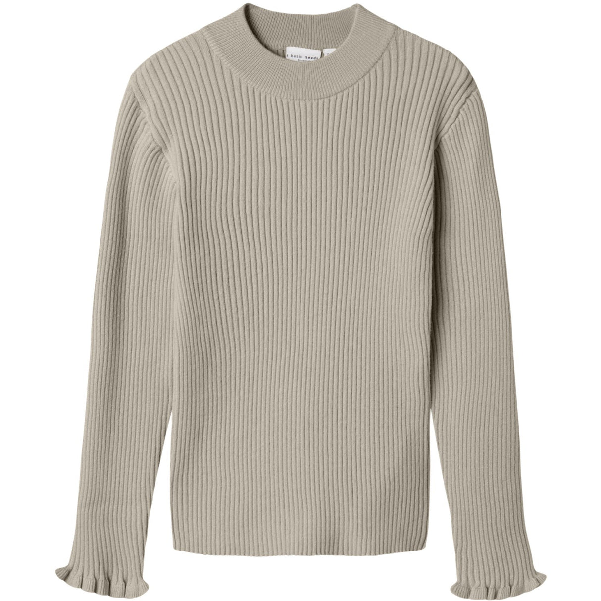 Name It Island Fossil Nkfvianna Ls Slim Knit