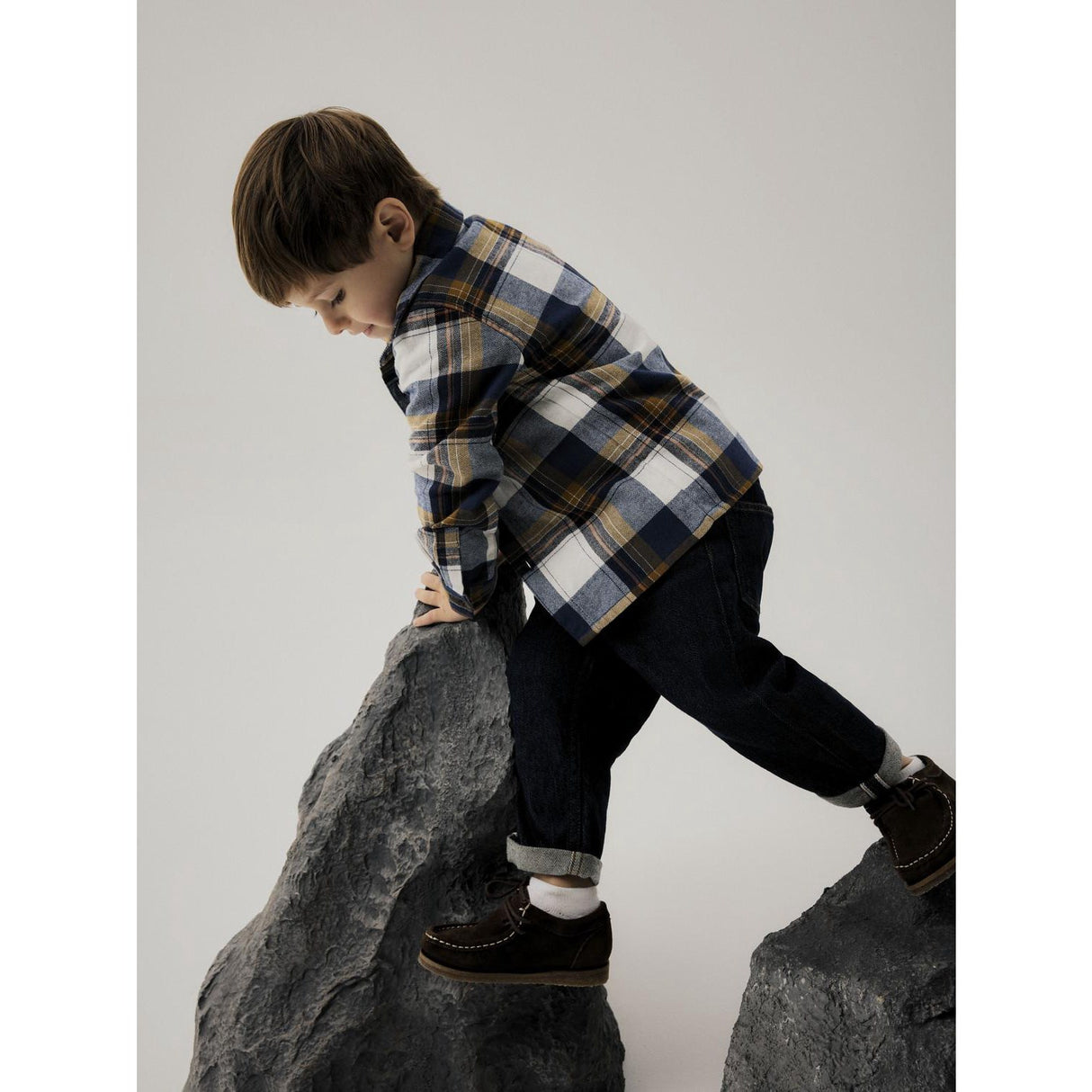 Name It Insignia Blue Nmmowenta Ls Nreg Shirt