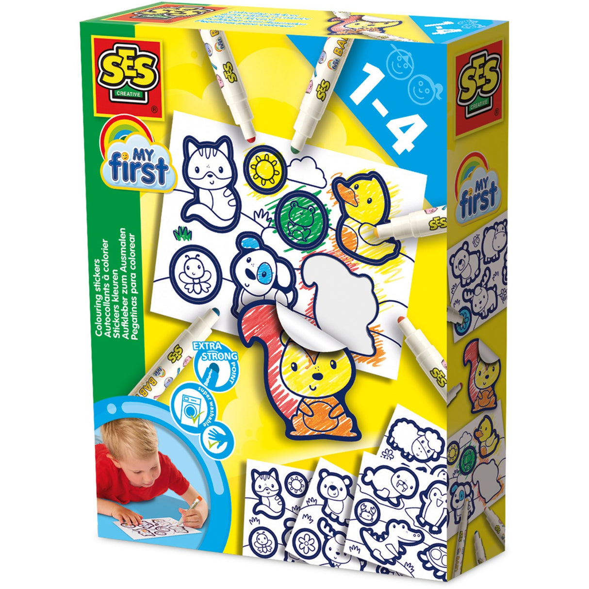 SES Creative My First Coloring Stickers