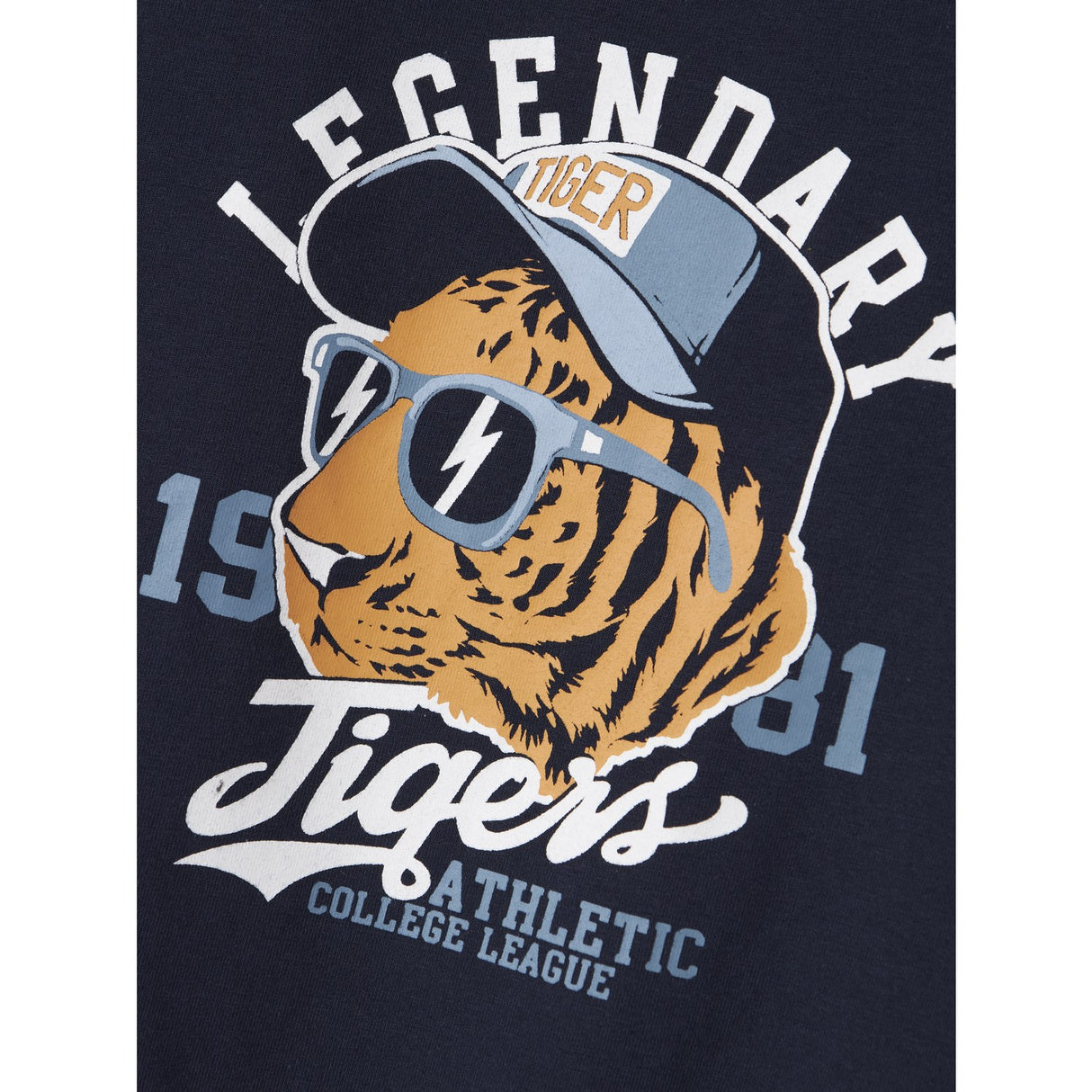 Name It Navy Blazer Tiger Nmmvux Ss Top