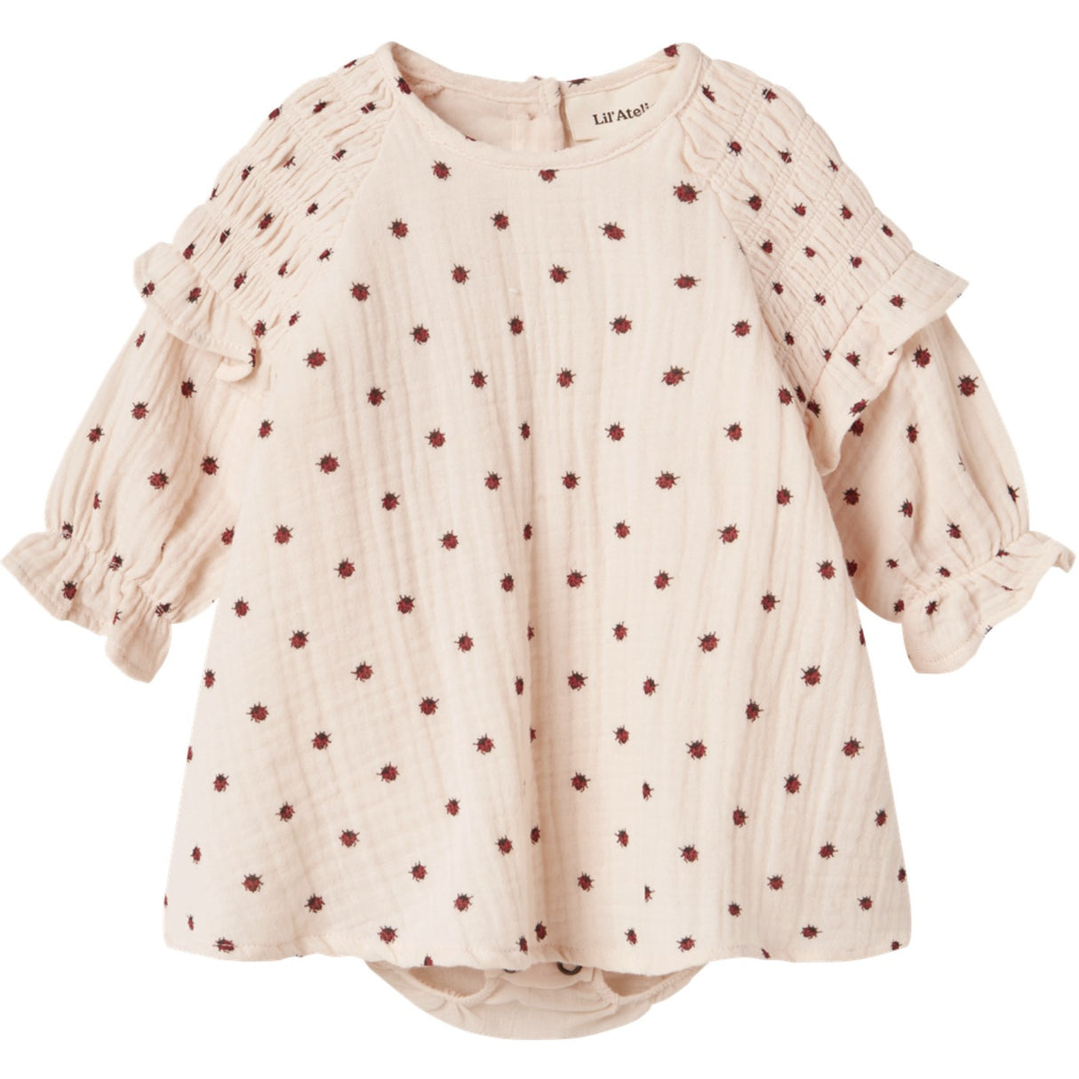 Lil'Atelier Silver Peony Nbflilia Ls Loose Shirt Body Lil