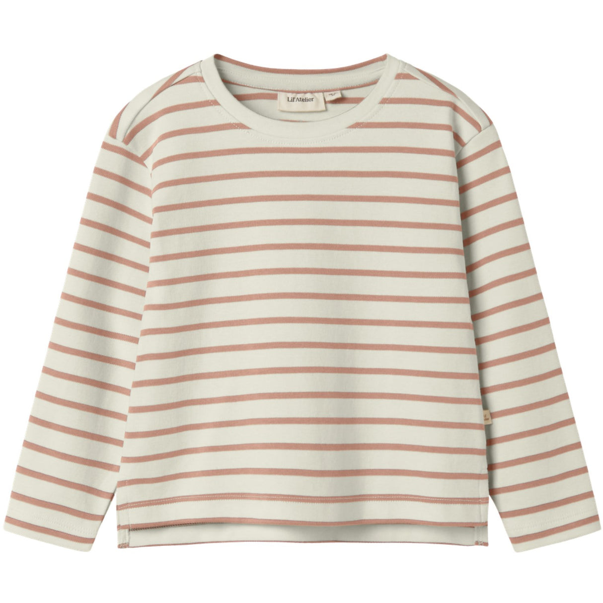 Lil'Atelier Turtledove Misty Rose Nmflimia Ls Loose Top Lil