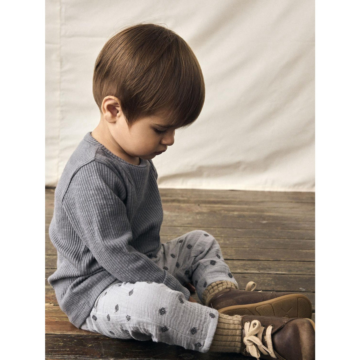 Lil'Atelier Ultimate Grey Nbmkoala Loose Pants Lil