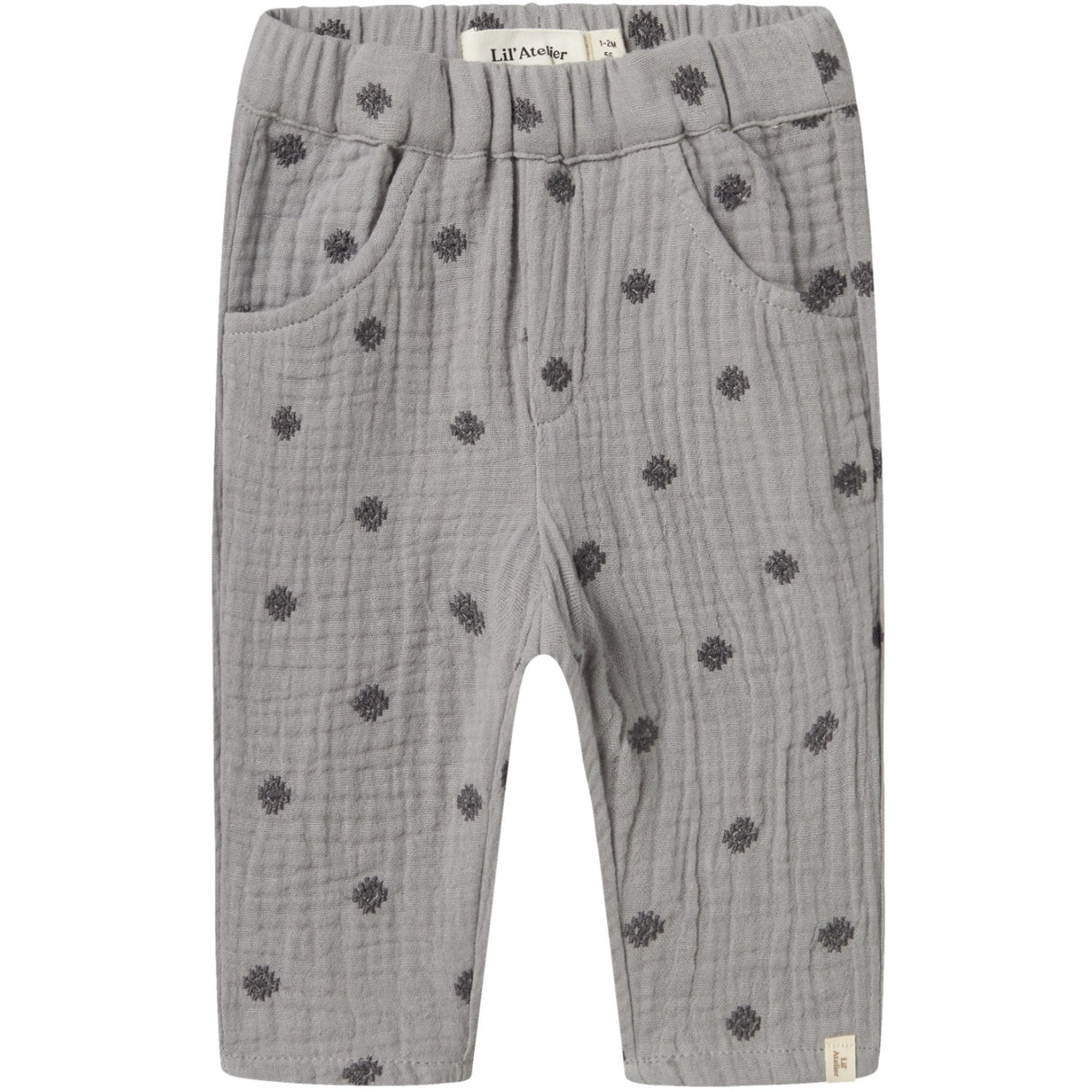 Lil'Atelier Ultimate Grey Nbmkoala Loose Pants Lil