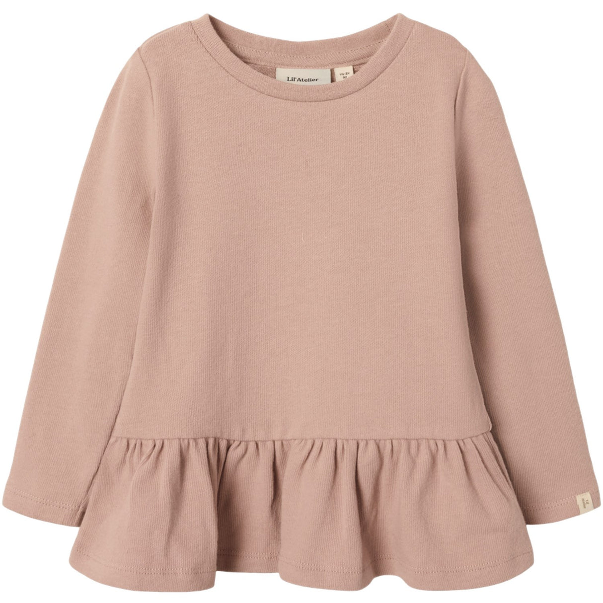 Lil'Atelier Misty Rose Nmfluna Ls Slim Top Lil