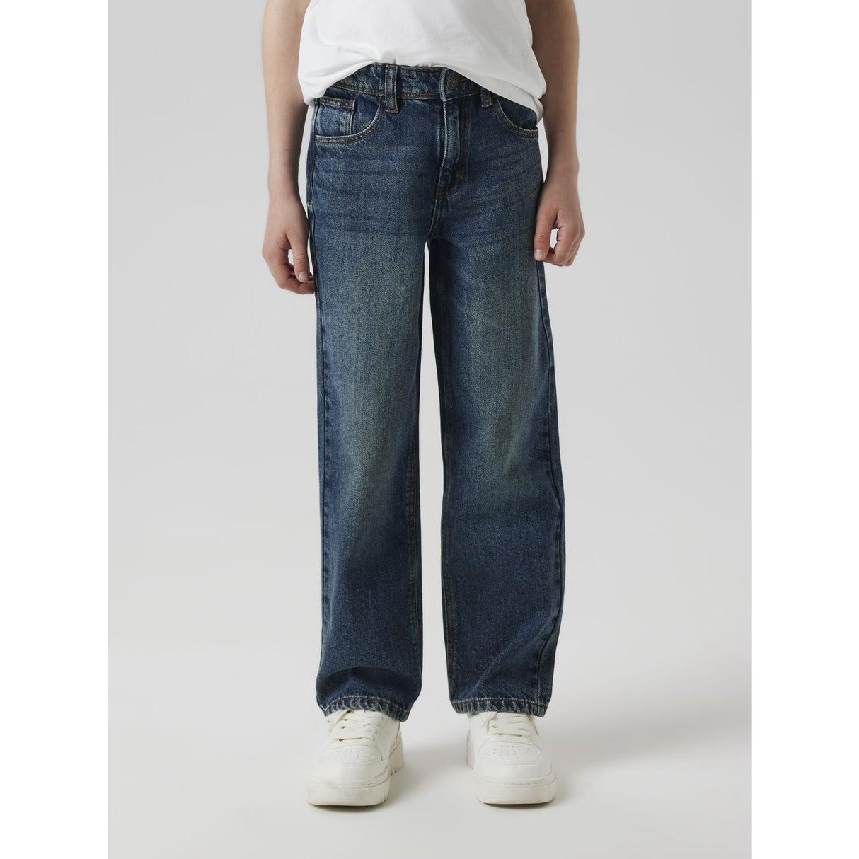 Name It Dark Blue Denim Nkmryan Straight Jeans 5950-Dm Noos