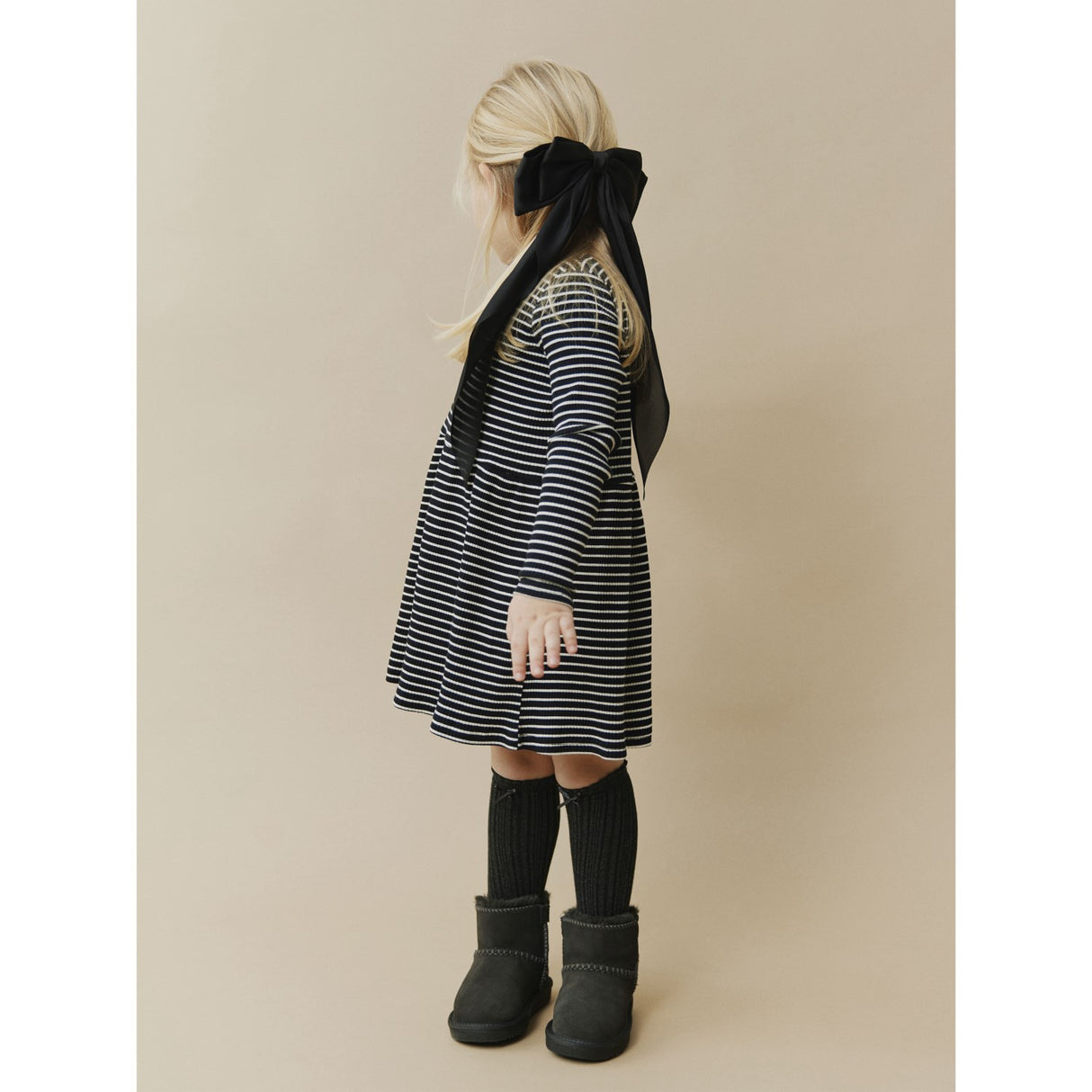 Sofie Schnoor Black Striped BerraSK Dress