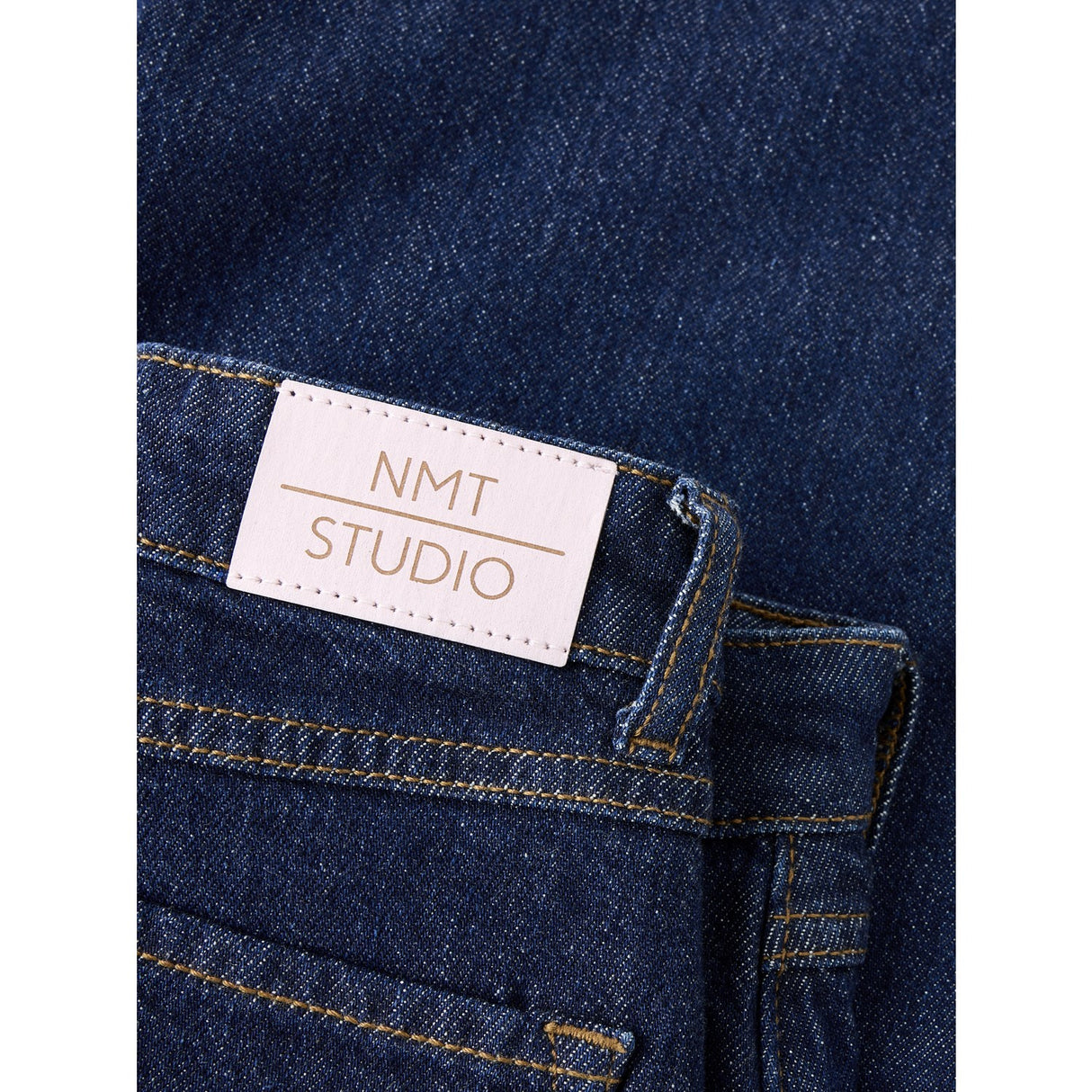 Name It Dark Blue Denim Unwashed Nkfbella Hw W Pleat Jeans 3020-Az L Noos