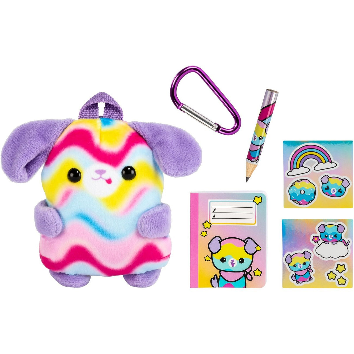 Real Littles Backpack Plush Dog