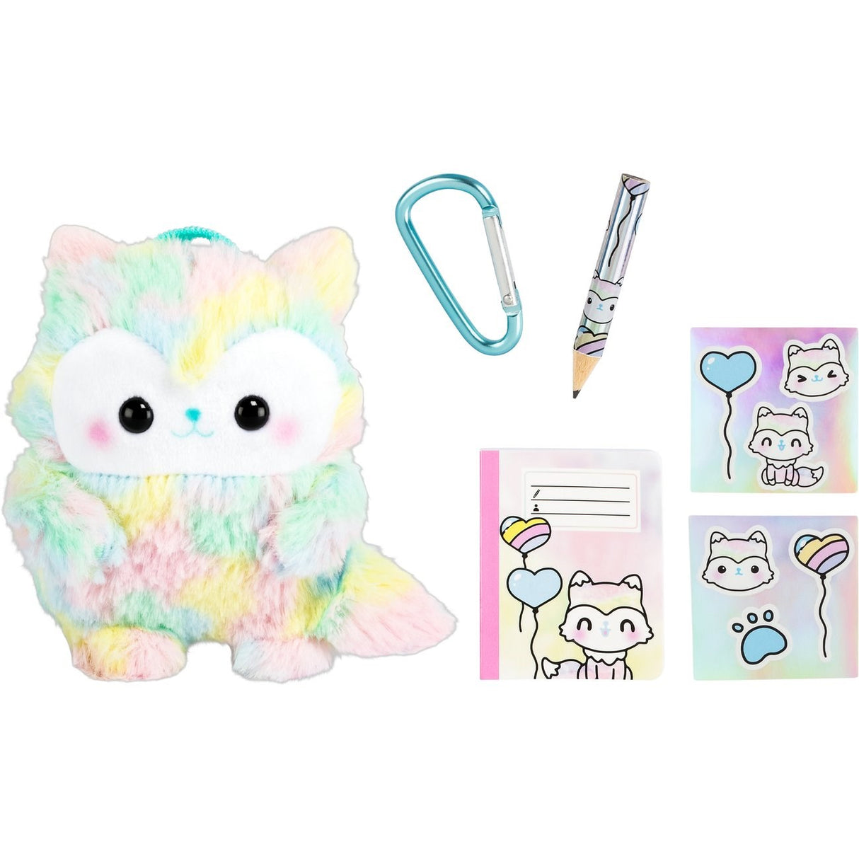 Real Littles Backpack Plush Fox