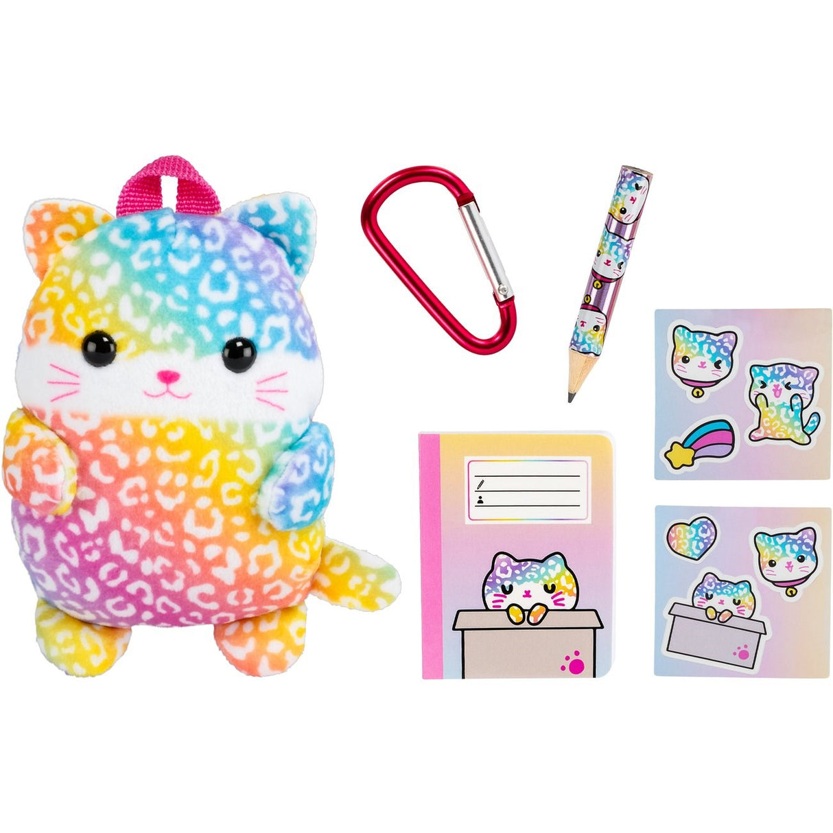 Real Littles Backpack Plush Kitten