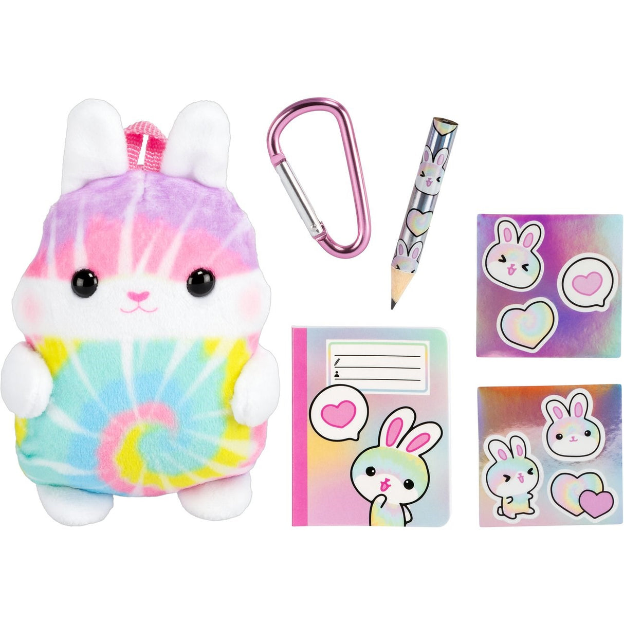 Real Littles Backpack Plush Rabbit