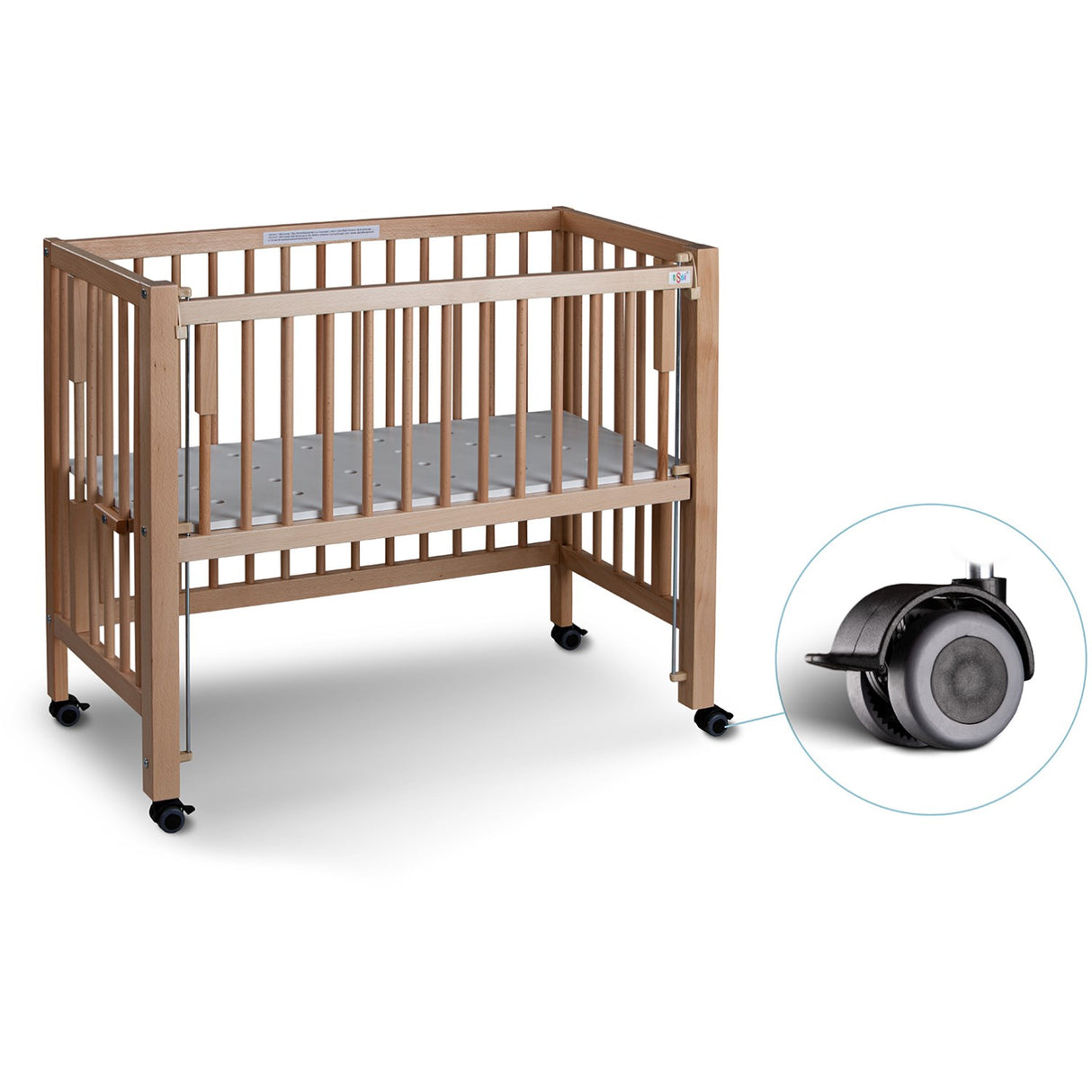 tiSsi® Nature Sophie Crib Solid Beech